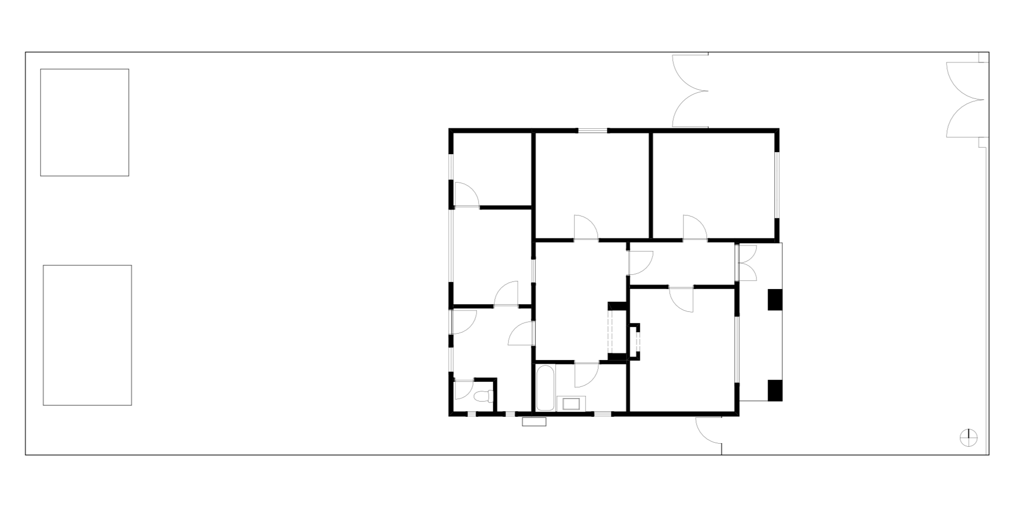 Tan Architecture Tie House